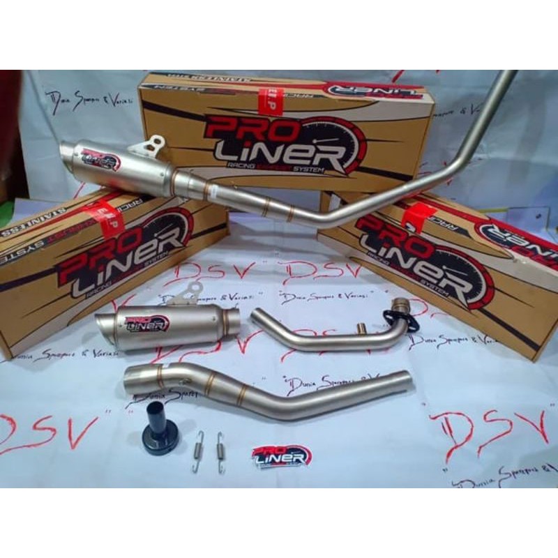 Knalpot Proliner Original R15 New V3 Proliner TR 1 Titan