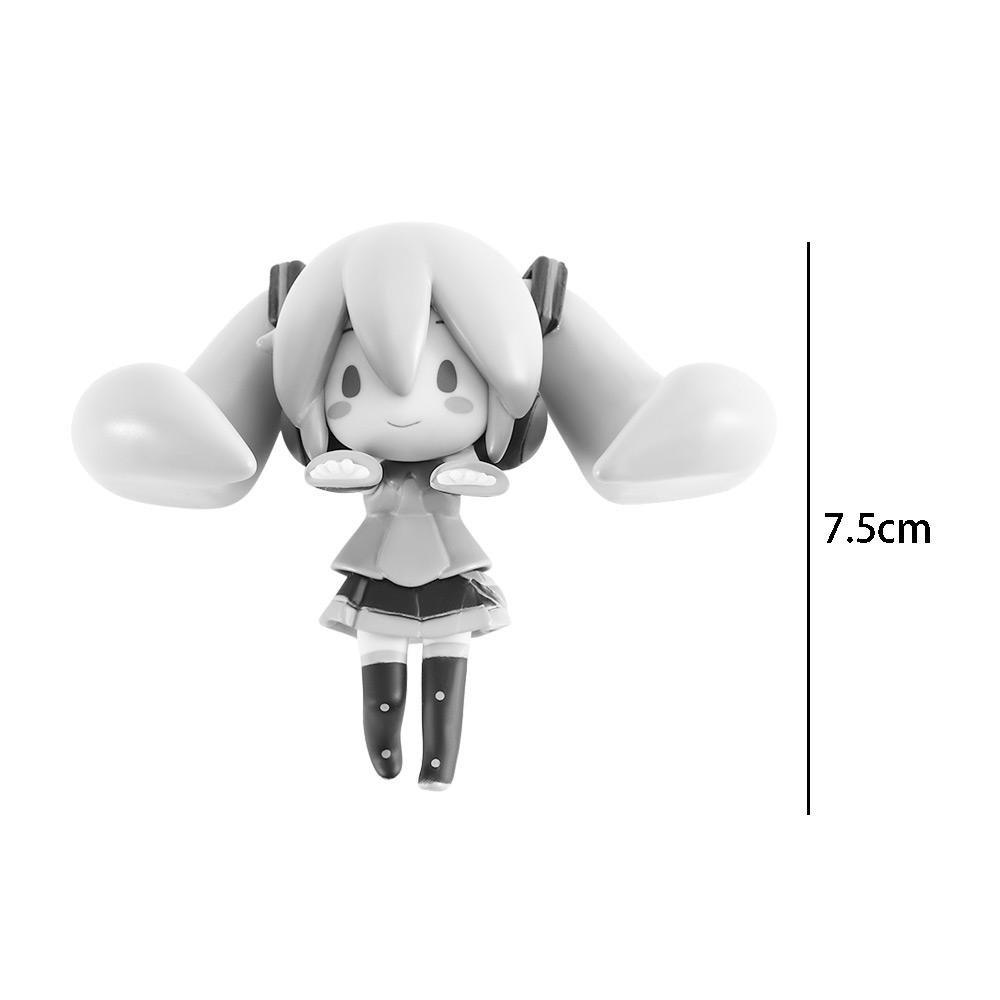 Needway  Hatsune Miku Hadiah Mainan Lucu Patung Miku Dekorasi Desktop Hiasan Rumah Gambar Anime