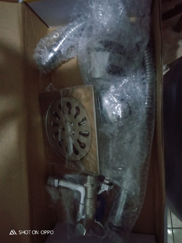 Kran Air Tembok Engkol Taman Cab - Keran Air Chrome Kamar Mandi Wc - Kran Tembok - Keran Tembok