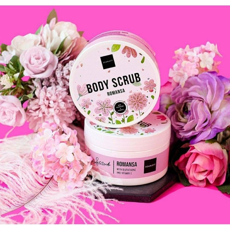 Body scrub scarlet