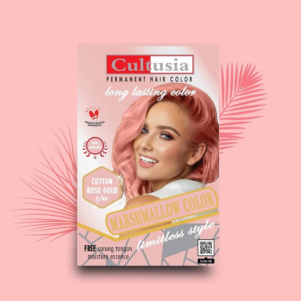 (BISA COD) Cultusia hair color Colour cream / pewarna cat rambut