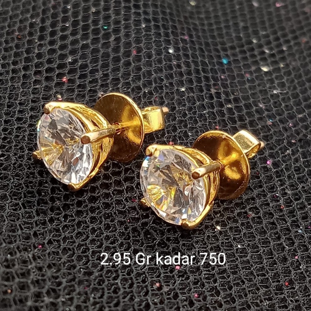 Anting Emas 17K - 2.95 gr Kadar 750 - 1747