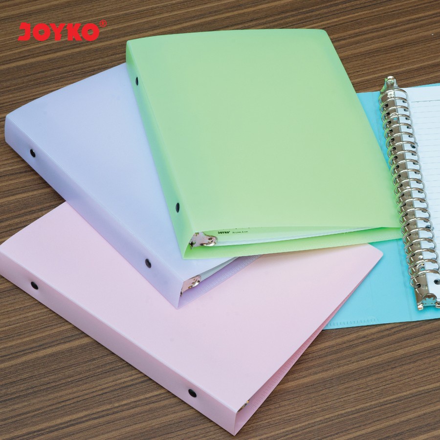 Ring File Binder Note / Buku Binder Joyko A5-MHPT-M516 Warna Pastel