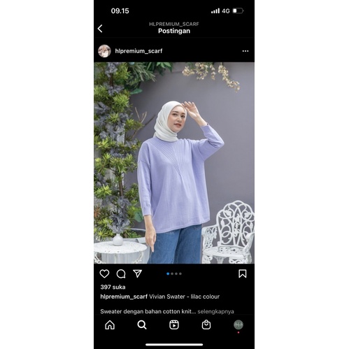 Vivian Sweater hy heaven Lights