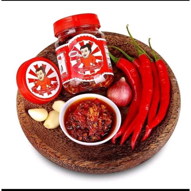 

Sambel Mertua Sambel Bawang LEVEL 3 dan 5 165 gr MERAH