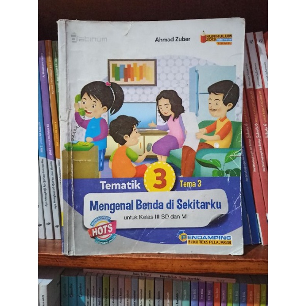BUKU BEKAS TEMATIK KELAS 3 SD TEMA 3 PLATINUM KURIKULUM 2013 HOTS