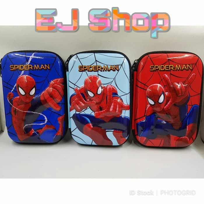 

Kotak Pensil Case Smiggle Spiderman | Kotak Pensil Sekolah - Merah