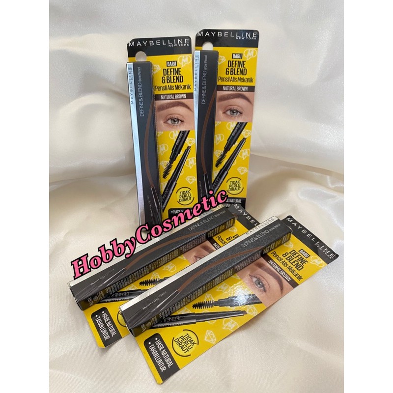 Maybelline define and blend eyebrow pensil alis pencil maybeline