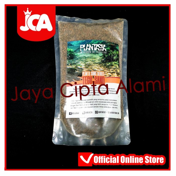 tegu sand pasir halus natural kosmetik cosmetic plantasia mirip tia