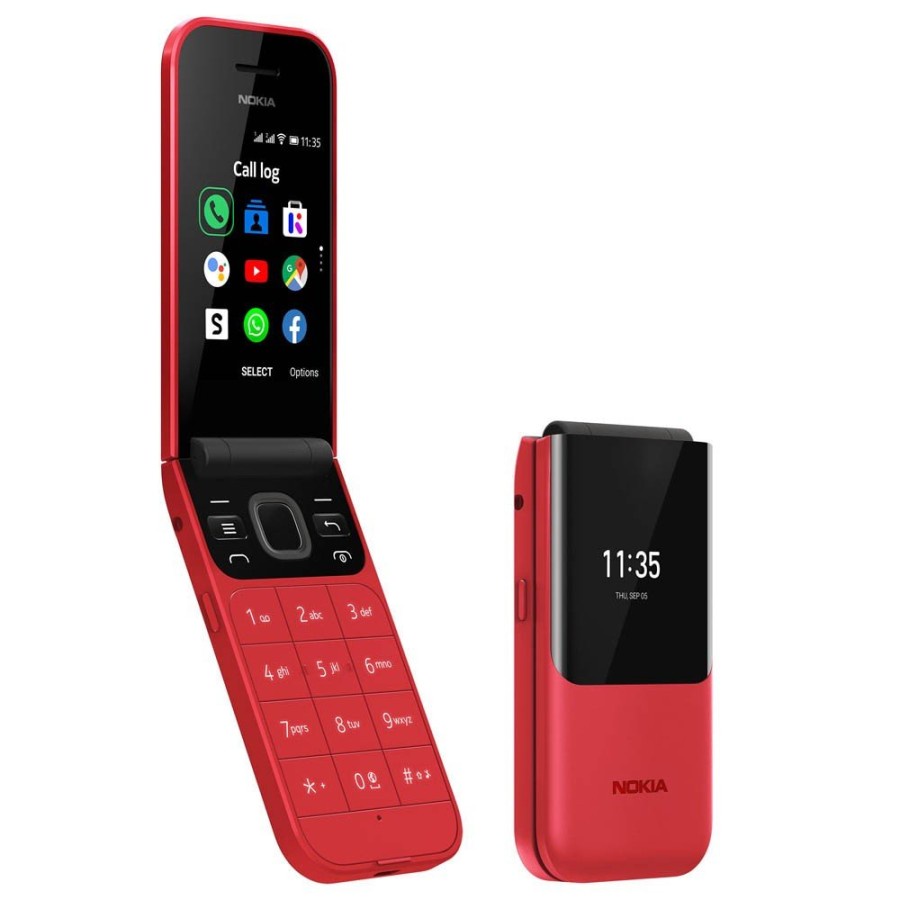 COD Handphone Nokia flip 2720 2019 Dual SIM Hp Jadul Nokia 2720 Lipat Reborn NEW HP MURAH Bahasa Indonesia-5