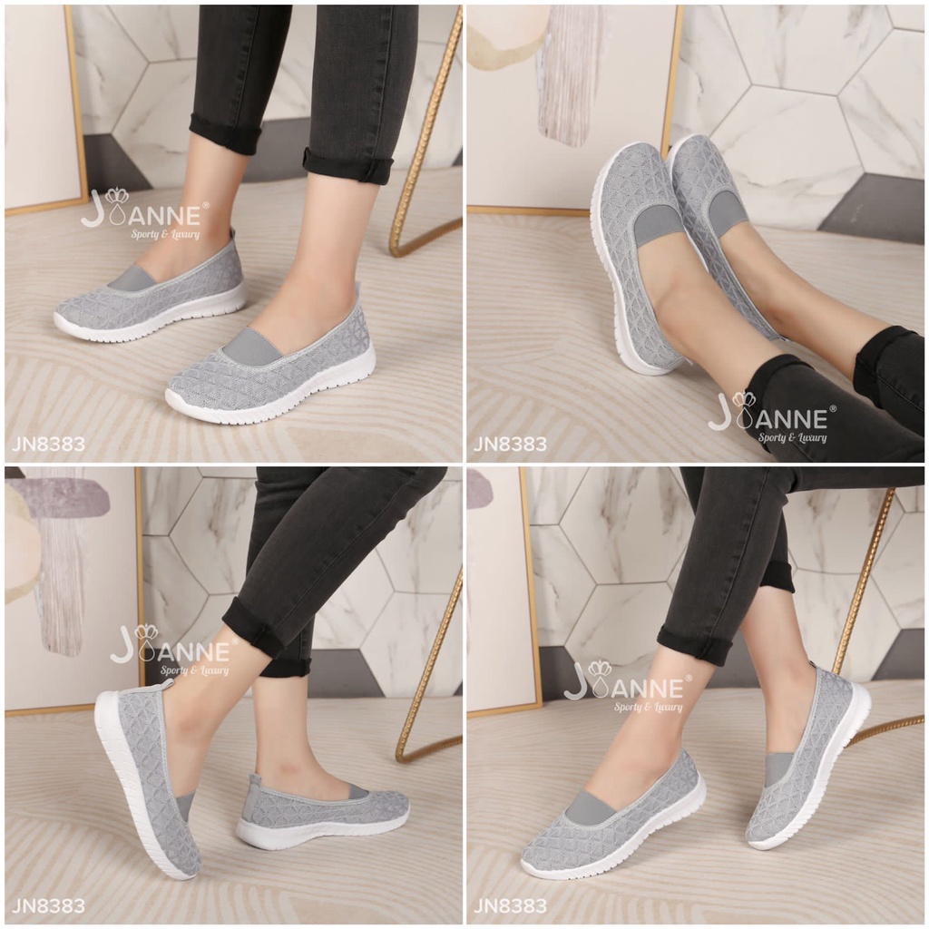 JOANNE FlyKnit Flat Shoes #JN8383 ORIGINAL