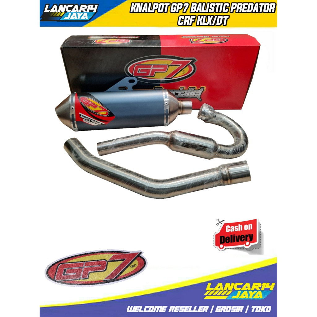 KNALPOT GP7 BALISTIC PREDATOR CRF KLX/DT