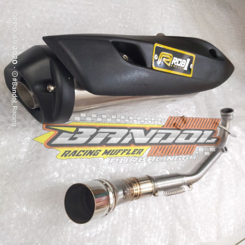 Knalpot ROB1 PCX 160 - VARIO 160 Header SILINCER