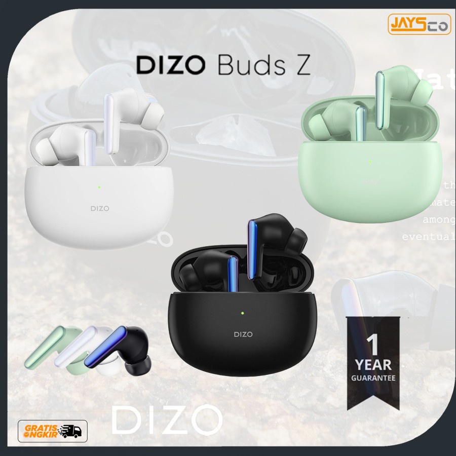 Jual DIZO by realme Buds Z TWS Bluetooth Earphone Low Latency Mode Game ...
