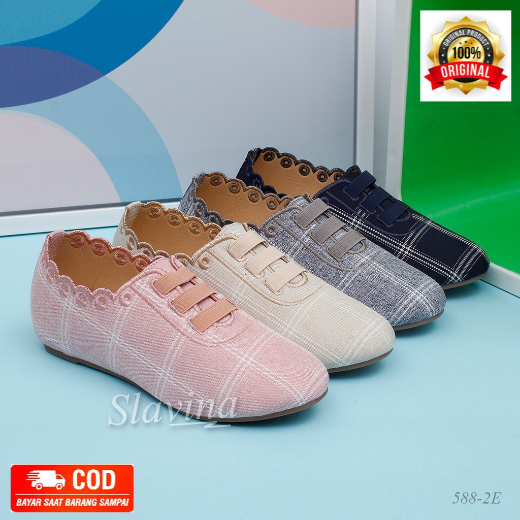 Sepatu Wedges Slavina Allysia 588-2E