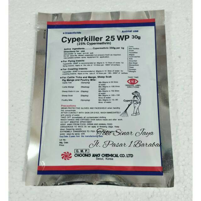 Obat Hama Cyperkiller Asli Walet