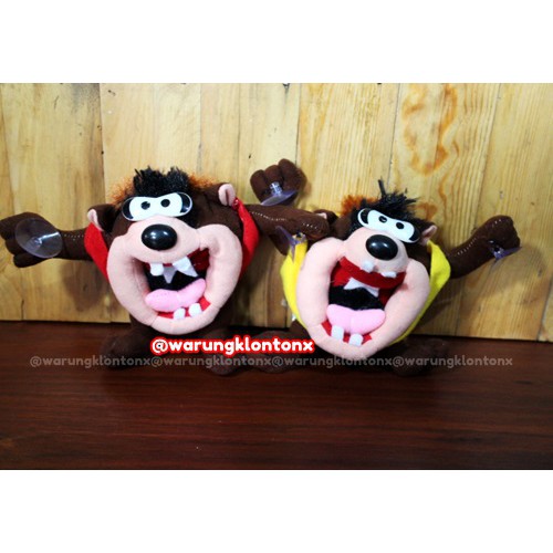 Boneka Tazmania Cop (Tempelan kaca)