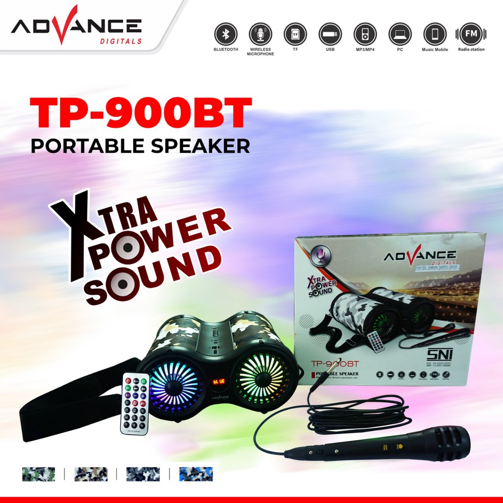 Speaker Teropong Advance TP 900 BT Mic