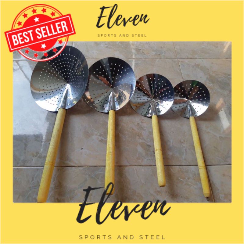 SEROK STAINLESS MURAH / PENIRIS GORENGAN MURAH / SEROK BESAR