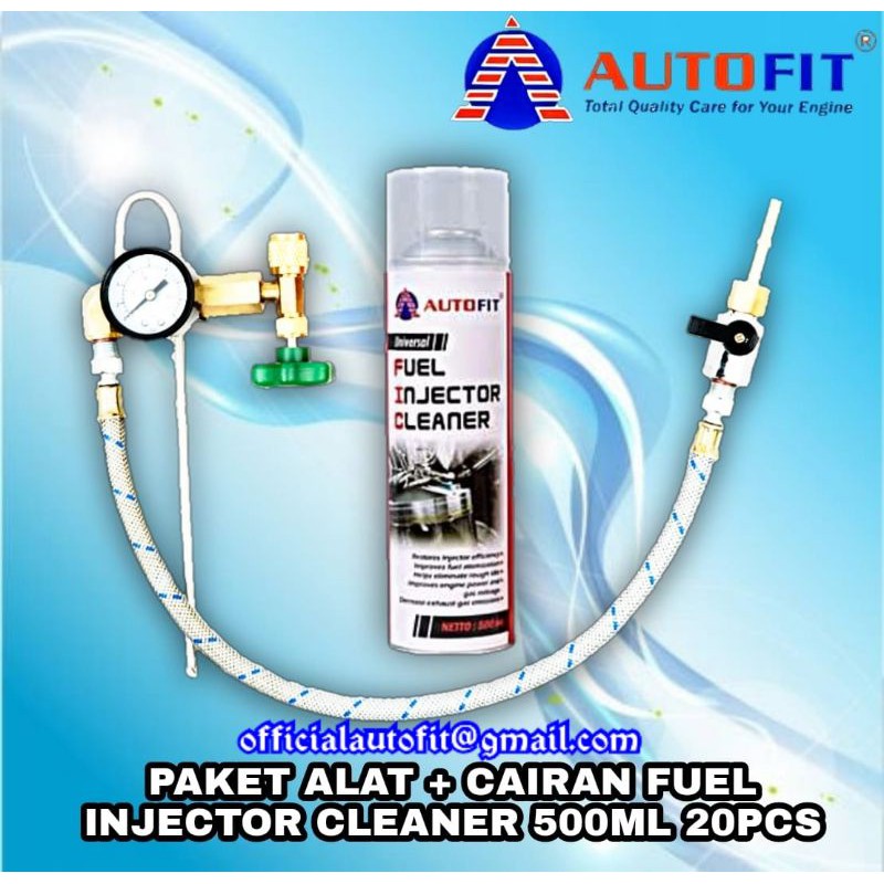 Jual Paket Alat Injector Cleaner Mobil Autofit Fuel Injector Cleaner