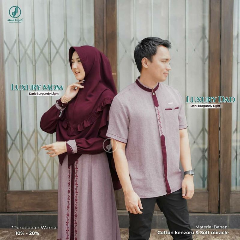 Ready stok luxury burgundy - alwa hijab
