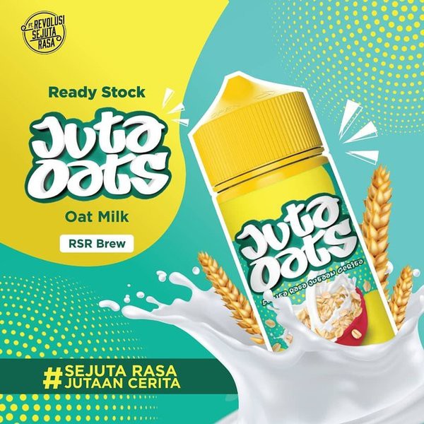 Jual Liquid Juta Oat Milk Banana Strawberry Mango Angur Sundae Shopee Indonesia