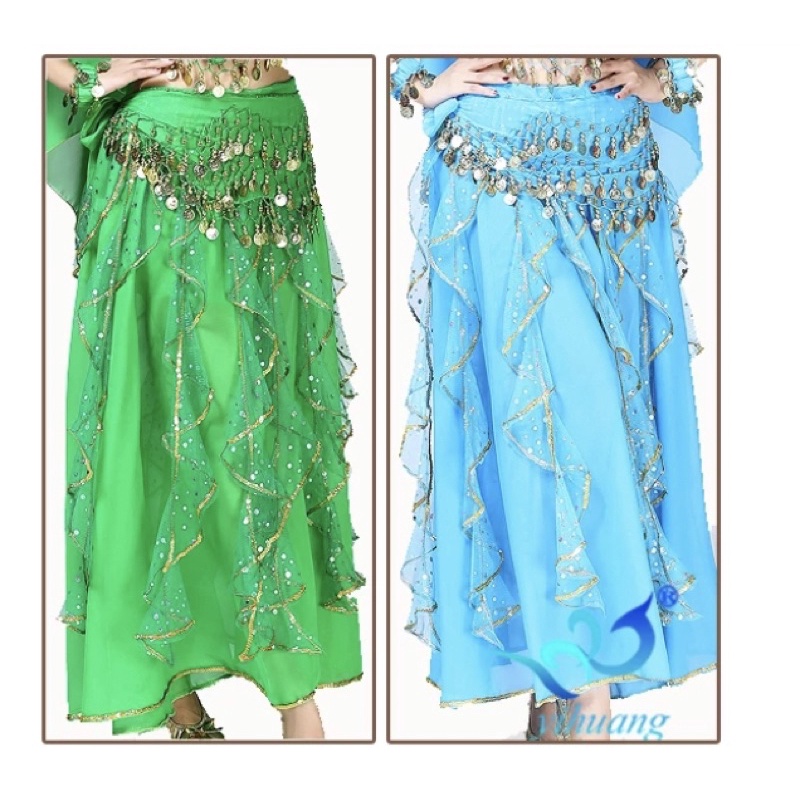 KOSTUM TARI PERUT TARI TAMBORIN ARABIC BELLY DANCE SUIT SET ATASAN BAWAHAN BAJU ROK PENTAS PUTRI JASMINE ALADIN KOIN COIN