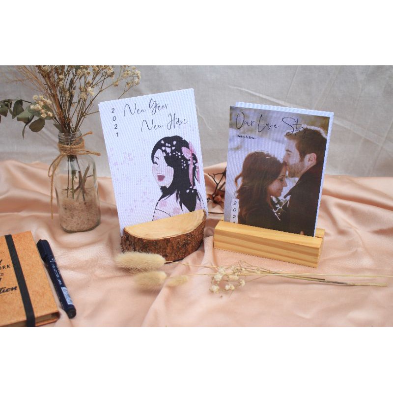 

Kalender Meja/Petitoclover Illustration Daily Reminder Calendar 2021