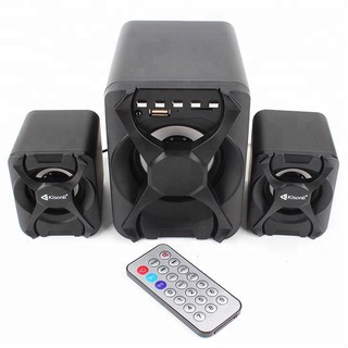 Speaker Bluetooth Kisonli U2500BT Gaming Speaker Gratis Remote - XOBOX