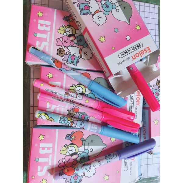 

Ballpoint Gel Karakter BT21