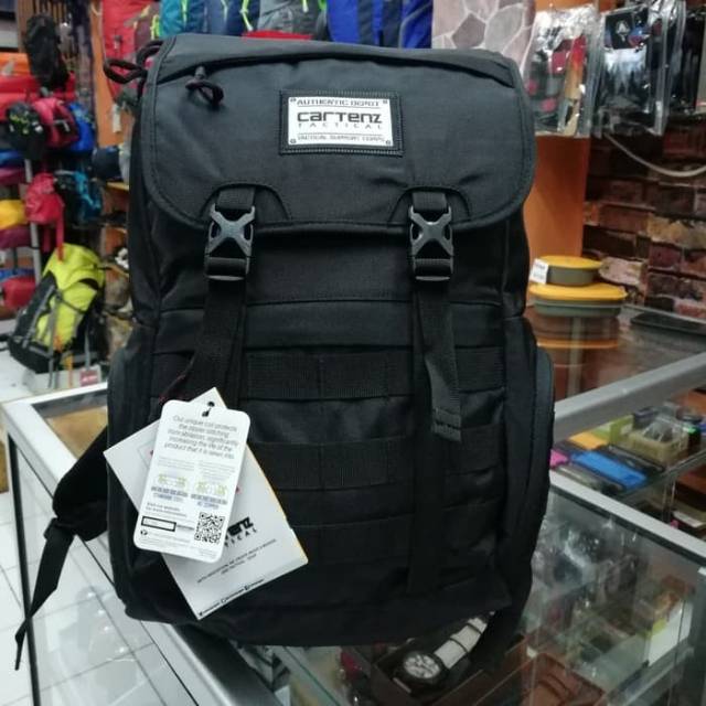 Tas Ransel Cartenz Tactical Backpack Laptop Cayote Original