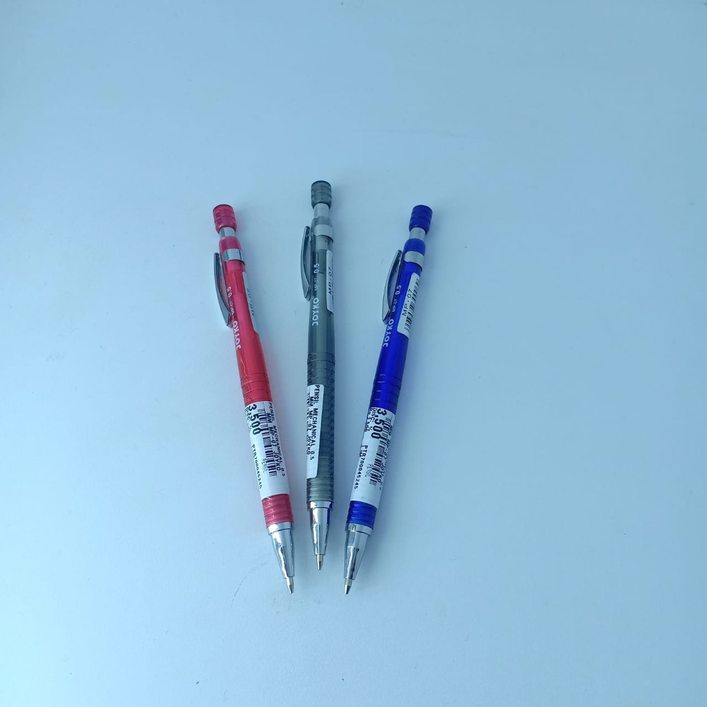 

PENSIL MEKANIK/PENCIL MECHANICAL 0.5 MM MP-07/09/15/19/45 JOYKO