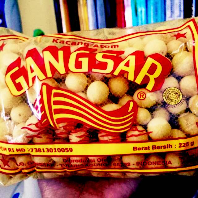 

Kacang gangsar sanghai atom kuning 225 gram