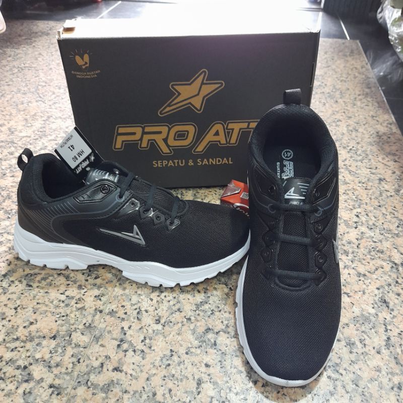spatu pro att/spatu pro att dewasa/spatu sekolah/ pro att HM 80 hitam putih
