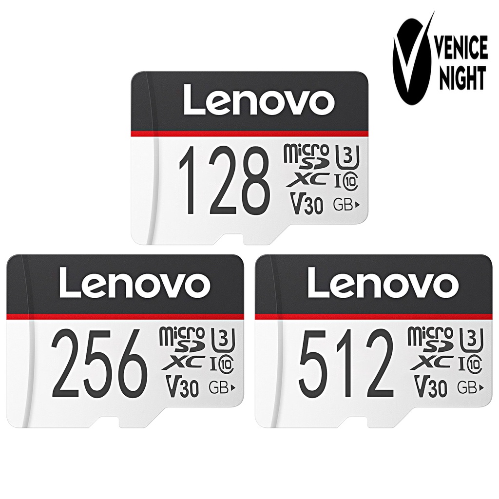 (SC) Kartu TF 128GB / 256GB / 512GB Lenovo SD Card X-ray-Resistance Bahan ABS Untuk Driving Recorder