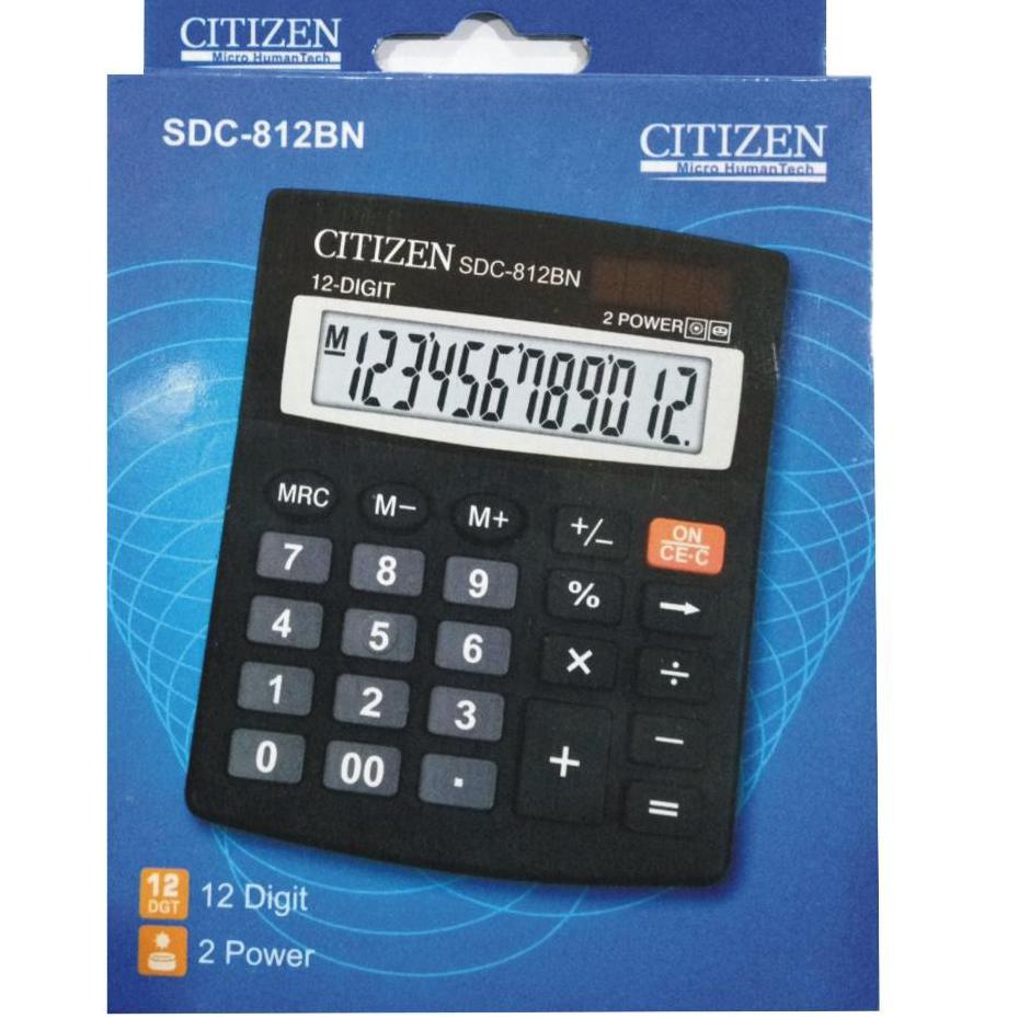 

Jangan Ketinggalan order.. Kalkulator 12 Digit Angka CITIZEN SDC 812 - Calculator Digital