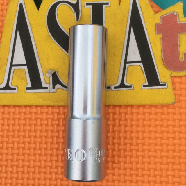 (WIPRO) Kunci Sock Panjang 14mm 6pt 1/2" (sok LONG)