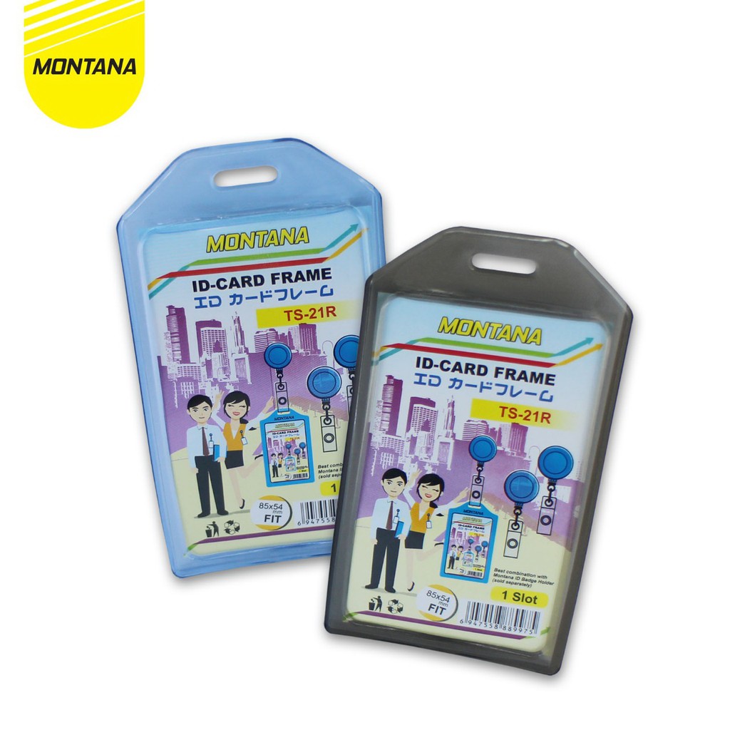

MONTANA Casing Id Card Holder 1 Muka Lentur - Bening (Pak isi 5 pcs)