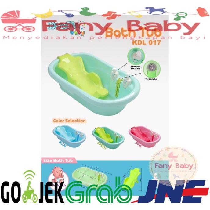 Kandila Baby Temperature Bathtub Set [ Kdl 017 ] - Pink