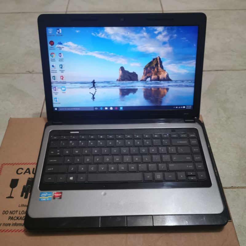 Laptop HP 431, Core i3-2310M Dualvga Intel HD Graphic 3000 Amd Radeon HD 7400M Ram 4 GB Hdd 500Gb