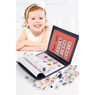 [LOGU] Buku spelling anak, Buku magnet belajar menulis anak, Spelling game book