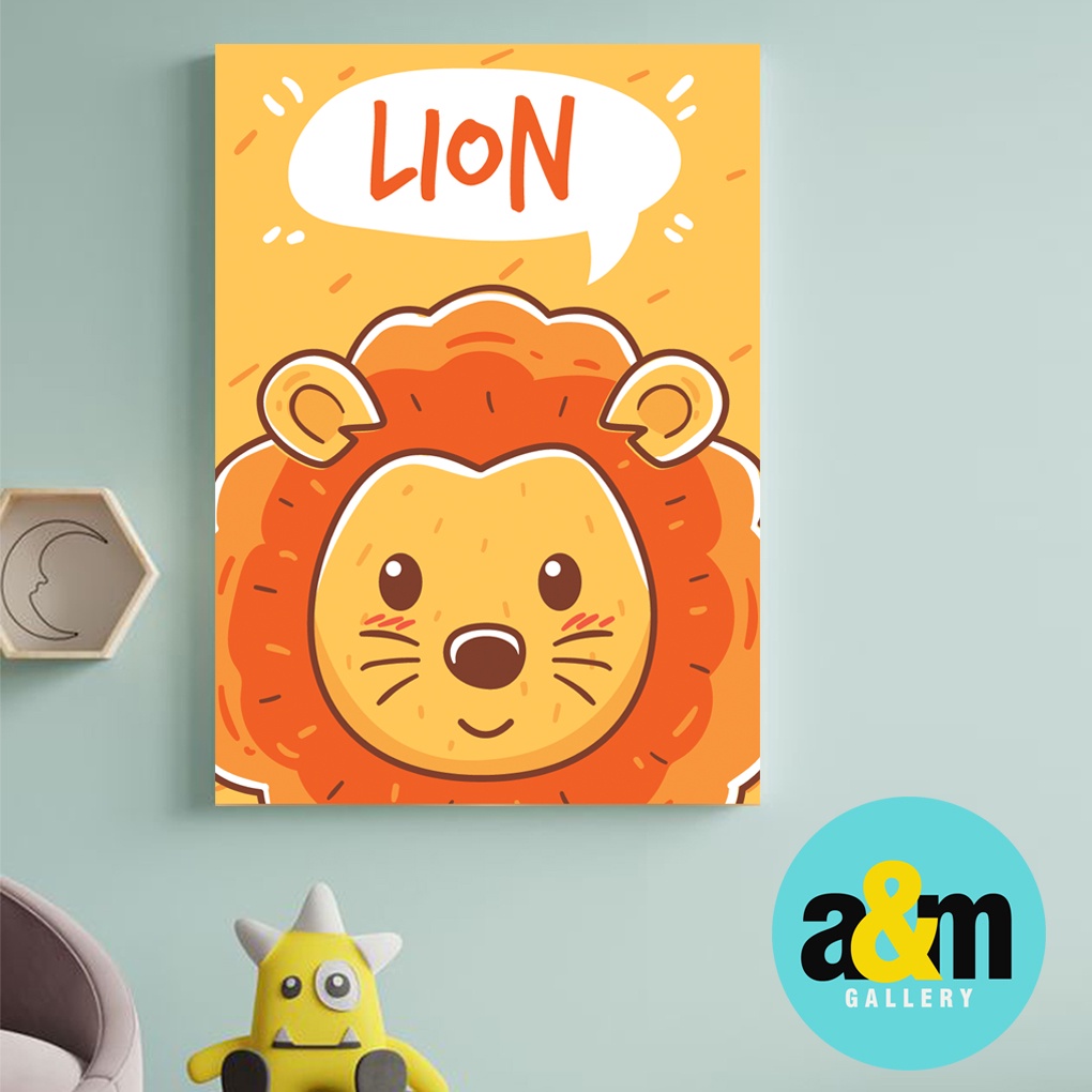 Hiasan Dinding Kamar Bayi (A4) Pajangan Anak Dekorasi Bayi Wall Decor Tema Pajangan Bayi - A&amp;M