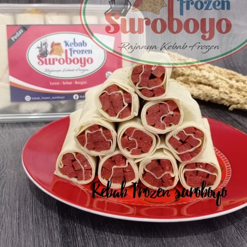

kebab frozen Suroboyo varian spicy