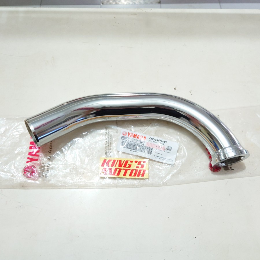 LEHER KNALPOT RX KING 4X8 E4611 ASLI YAMAHA