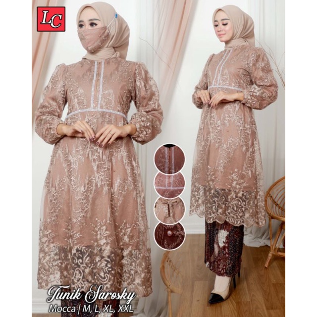 KEBAYA ORIGINAL // KEBAYA MODERN // TUNIK BUSUI SOROSKI // By Lefi Choto