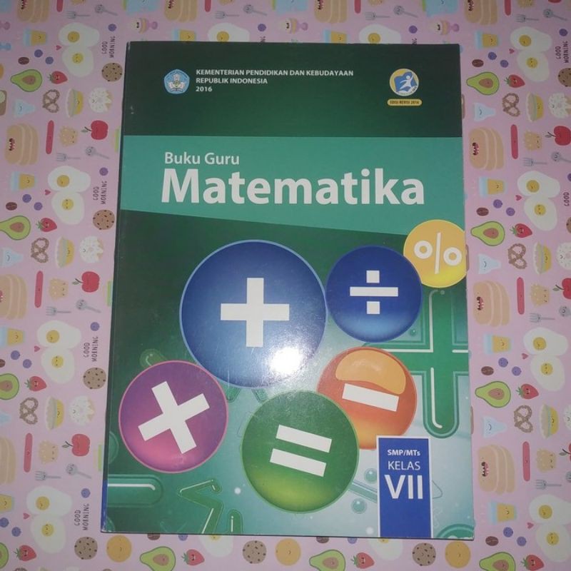 Buku Guru matematika kelas VII