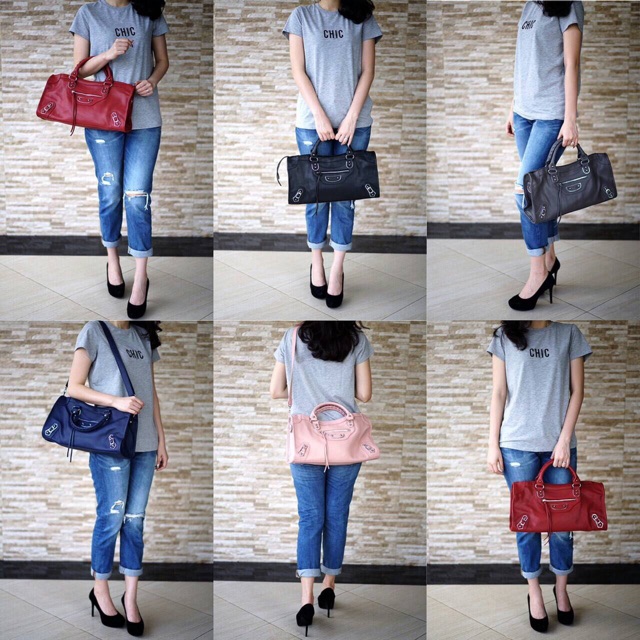 Balenciaga Metallic Edge Giant Large Bag