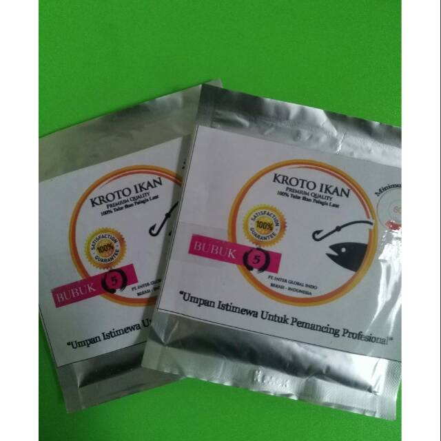 Kroto Ikan 5 gram- Campuran untuk Umpan Pancing