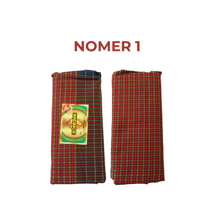 Sarung wadimor motif Kupang ORIGINAL kotak kecil limited edition