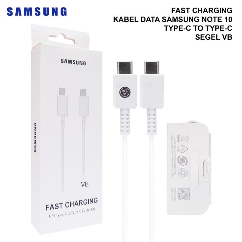 KABEL DATA SAMSUNG TYPE-C TO TYPE-C KABEL CHARGER TIPE C TO C KABEL CASAN TYPE C TO C FAST PD3.0